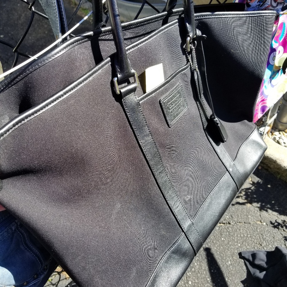 AUTHENTIC black Coach bag